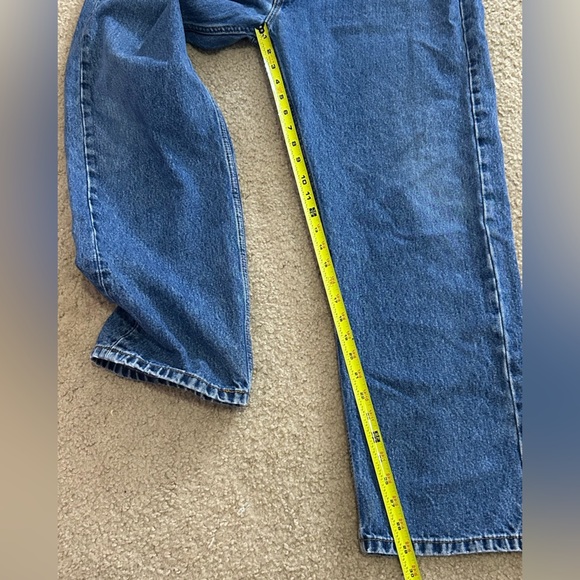 Levi’s 505 Straight Leg Medium Wash Denim Jeans Men’s 40x30 (40x29) - Picture 8 of 10